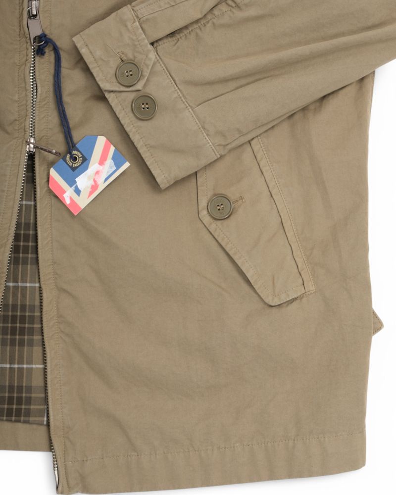 Taupe Cotton G4 "The Twin" Jacket
