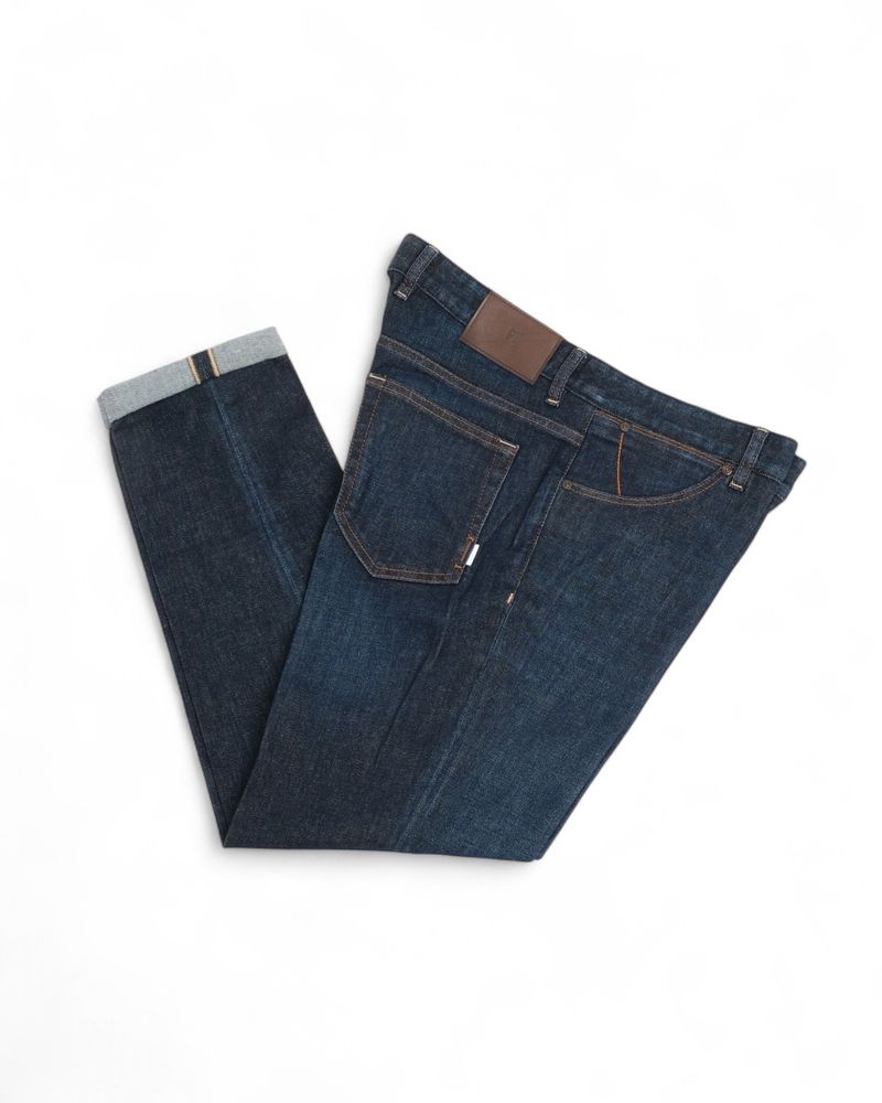 Dark Blue 5-Pocket Denim