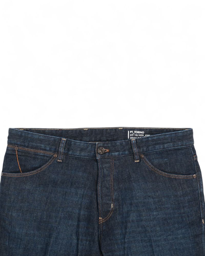 Dark Blue 5-Pocket Denim