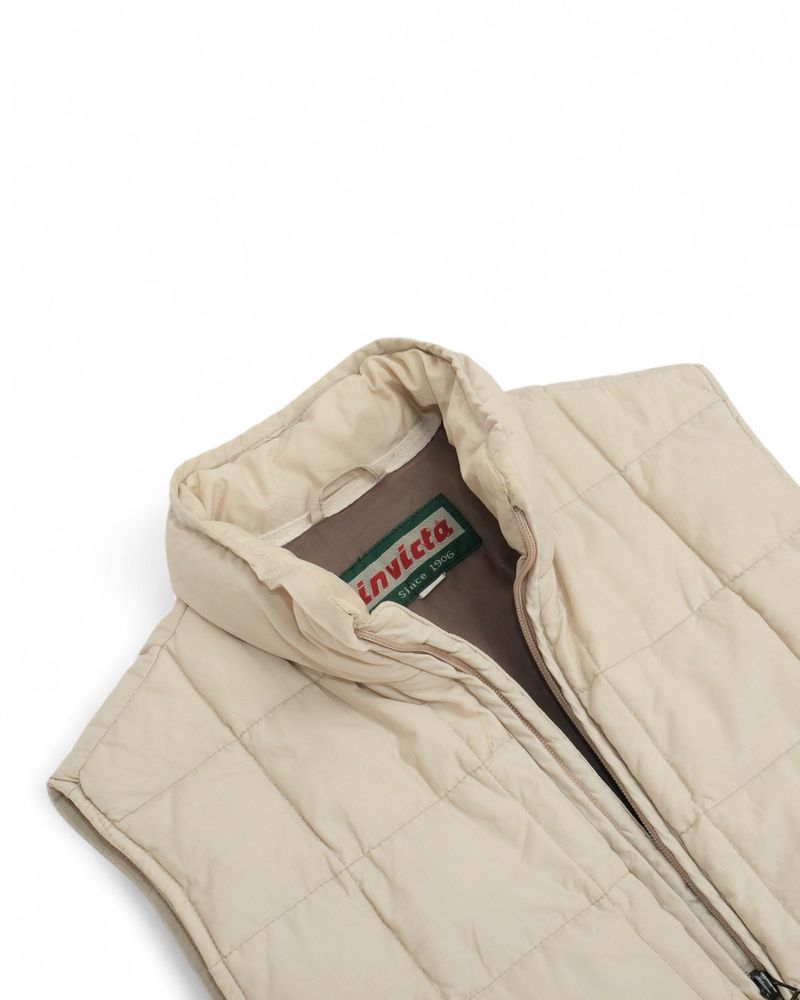 Off White Padded Vest