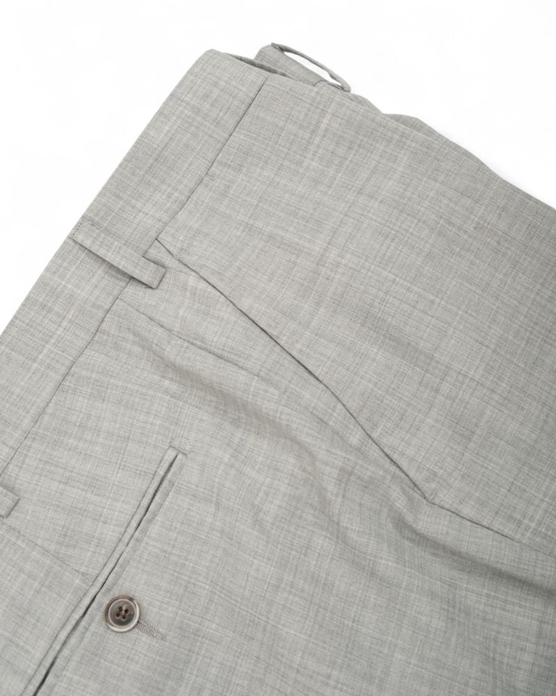 Light Grey Super 120's VBC Wool Sharkskin Suit