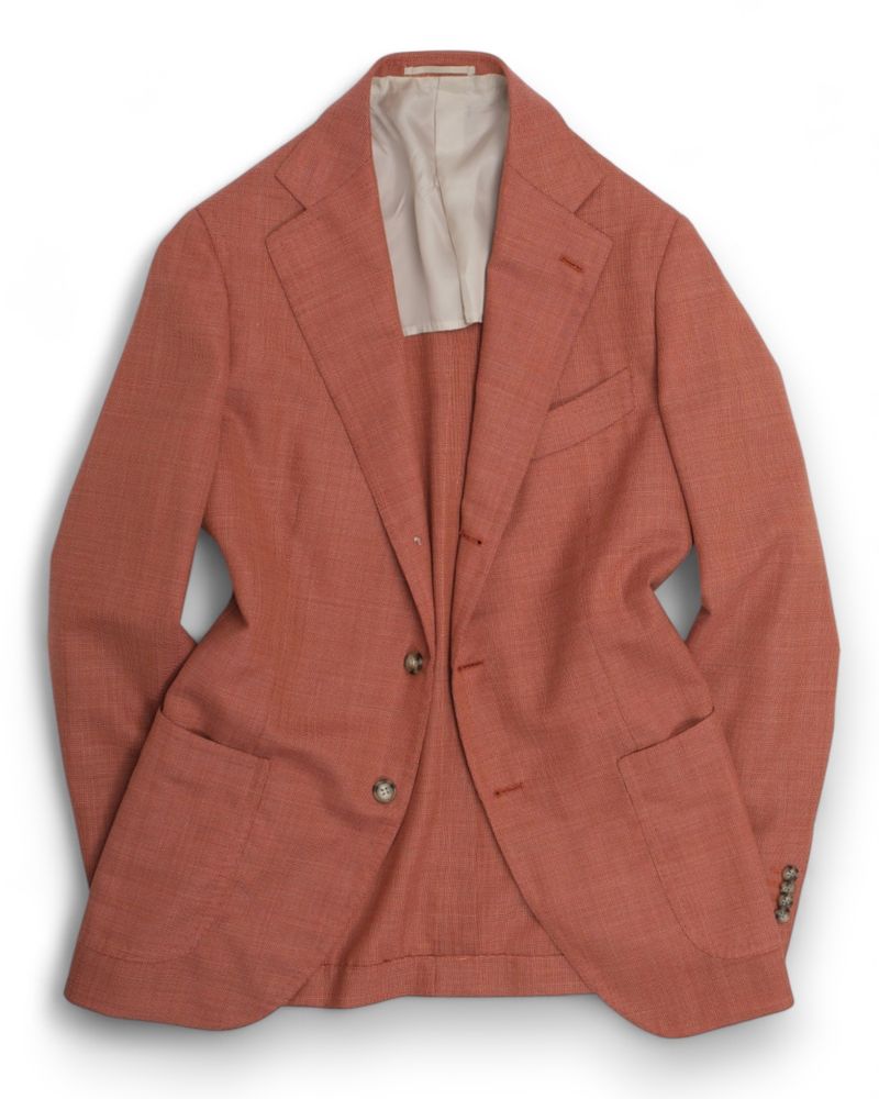 Terracotta Hopsack Sports Jacket
