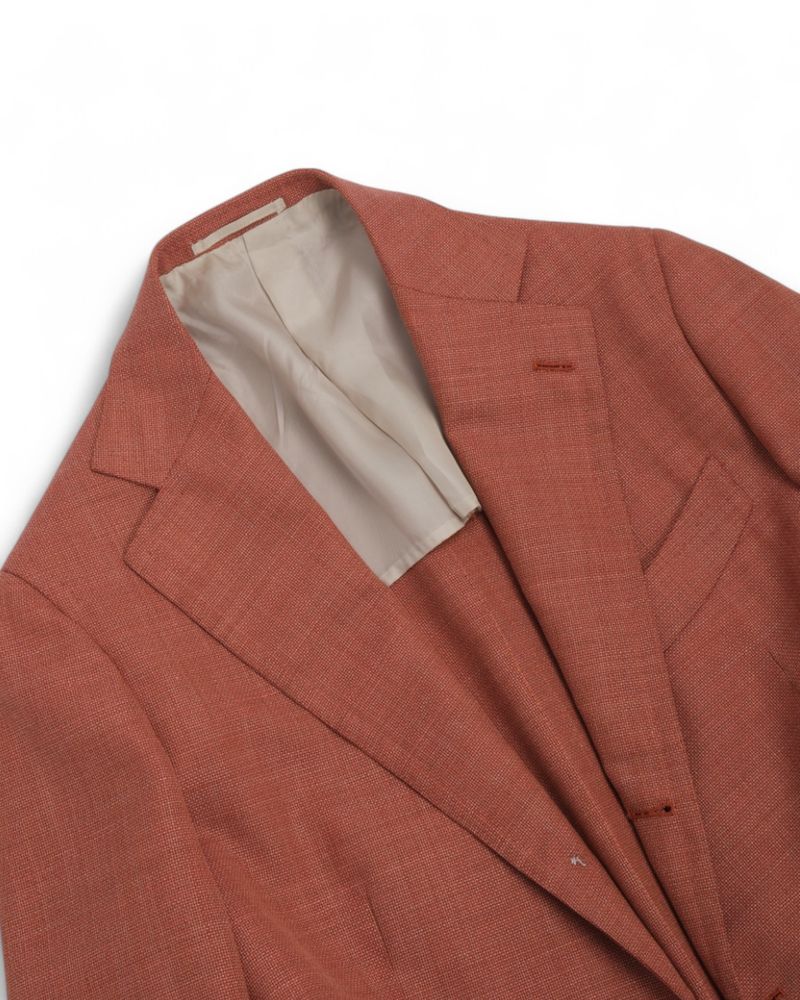 Terracotta Hopsack Sports Jacket