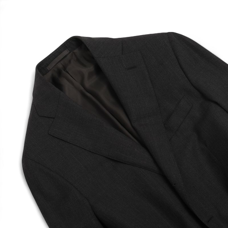 Dark Grey Wool & Cashmere Sports Jacket