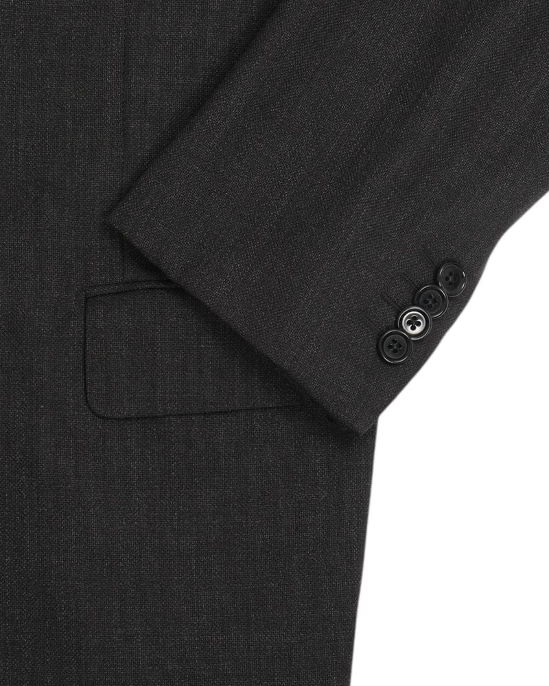 Dark Grey Wool & Cashmere Sports Jacket