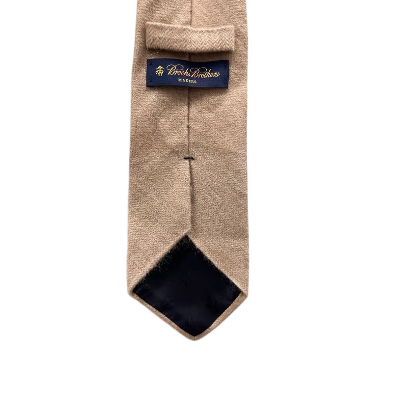 Cashmere/Silk Herringbone Tie (Made in USA)