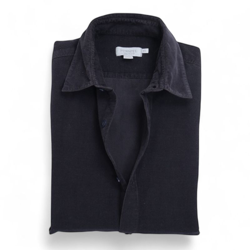 Navy Corduroy Shirt