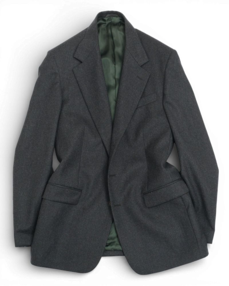 Dark Grey Flannel Suit