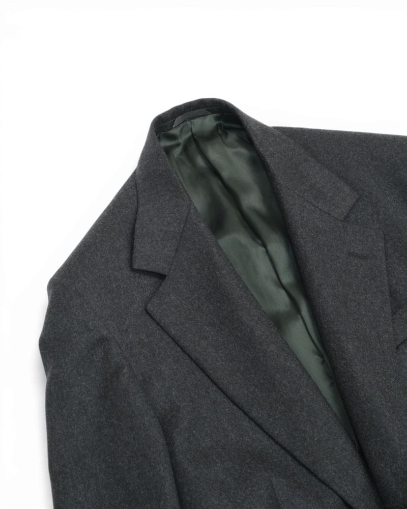Dark Grey Flannel Suit