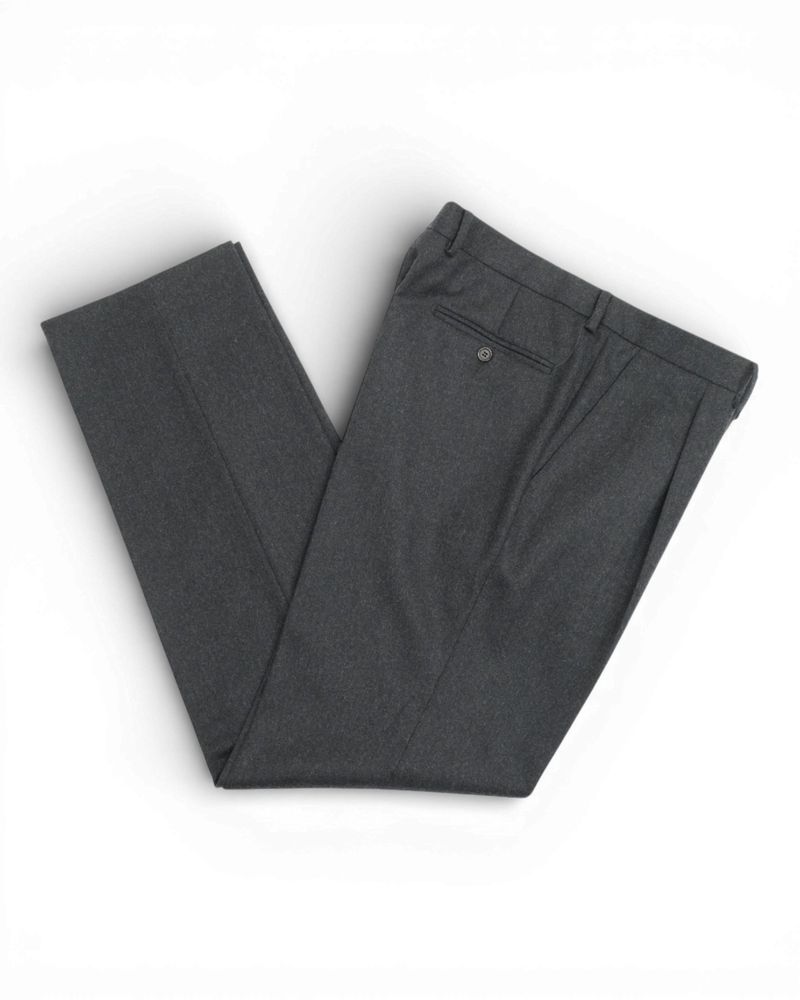 Dark Grey Flannel Suit