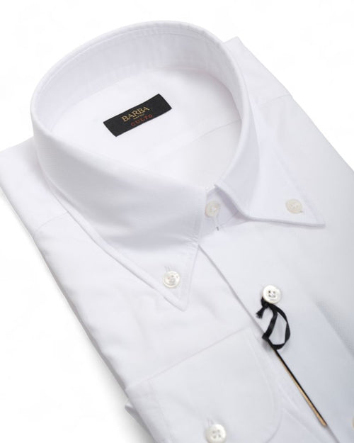 White BD. Pinpoint Cotton Shirt