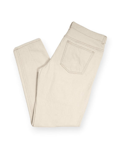 COS - Ivory High Rise 5-Pocket Jeans 34/34