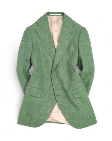 Cavaliere - Green Loro Piana Summertime Sports Jacket 48
