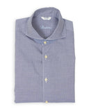 Stenströms - Pale Blue Structured Cotton Shirt M