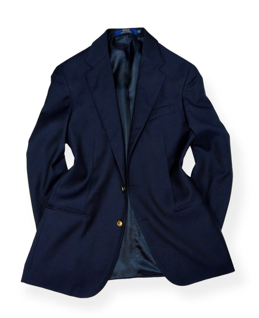 Polo Ralph Lauren - Midnight Blue Wool Blazer 52 (Long) – Vangelis