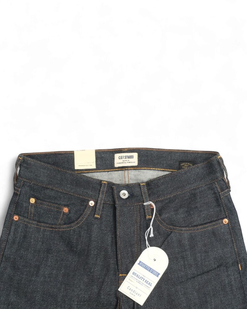 Raw Selvedge 5-Pocket Jeans