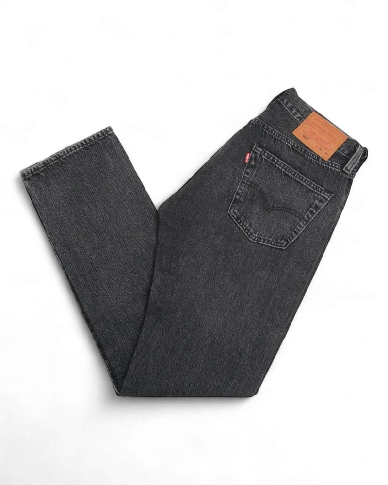 Faded Black 501s
