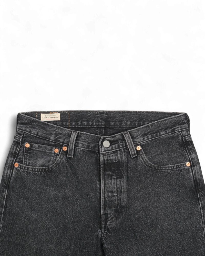 Faded Black 501s
