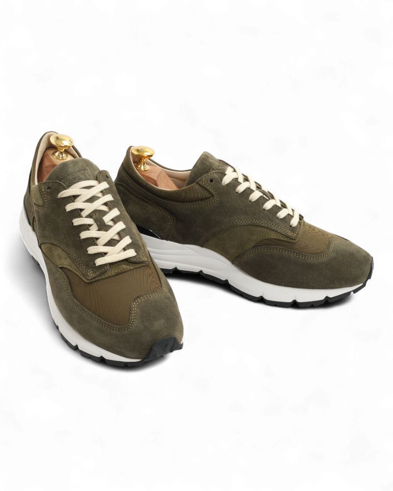 Leaf Suede Way Running Sneakers