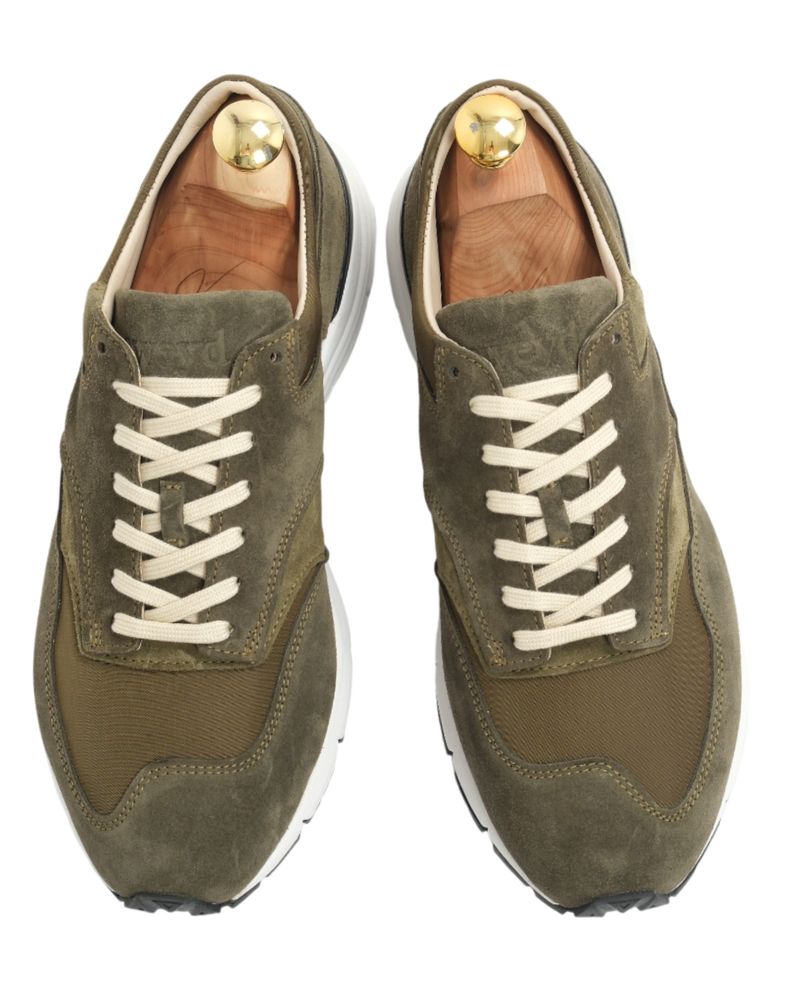 Leaf Suede Way Running Sneakers