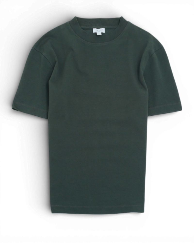 Dark Green Crewneck T-Shirt