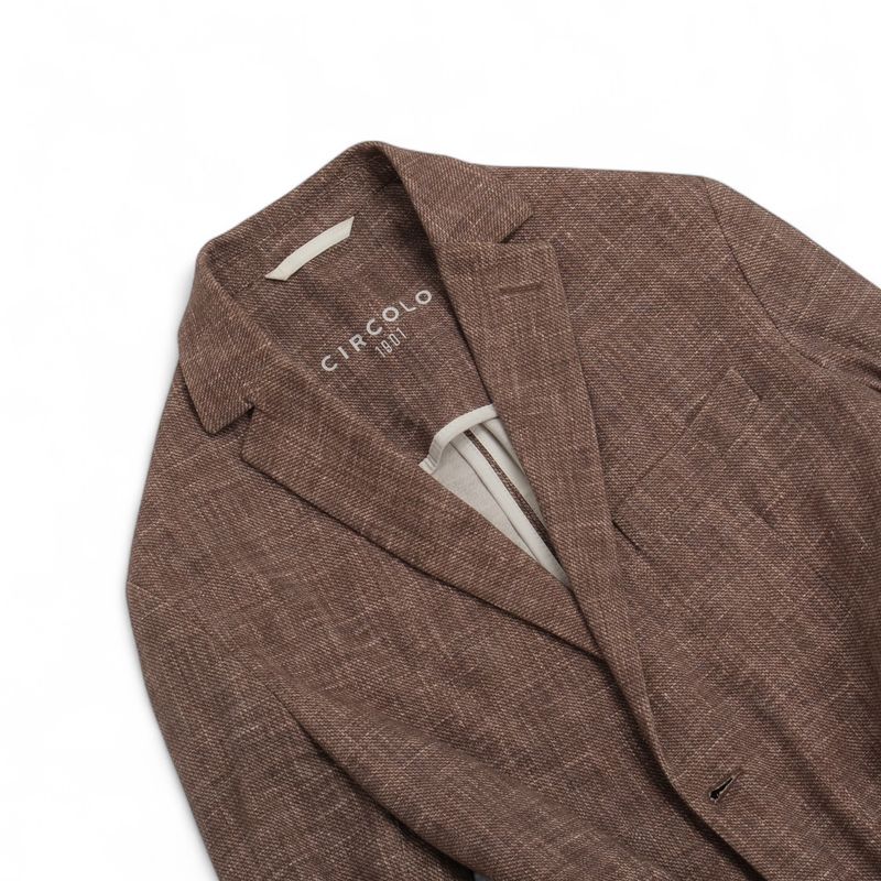 Brown Unconstructed Sports Jacket