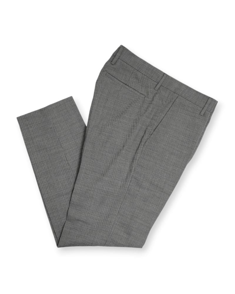 Grey Mid Rise Trouser