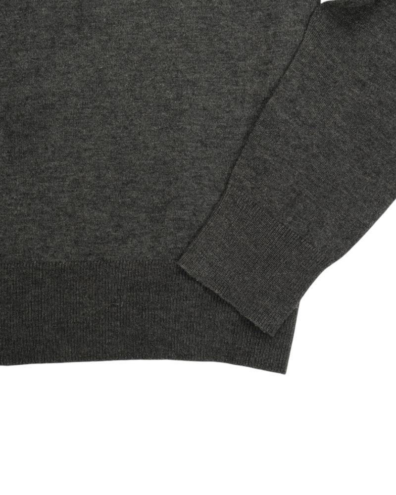 Dark Grey Wool/Cashmere/Silk Sweater
