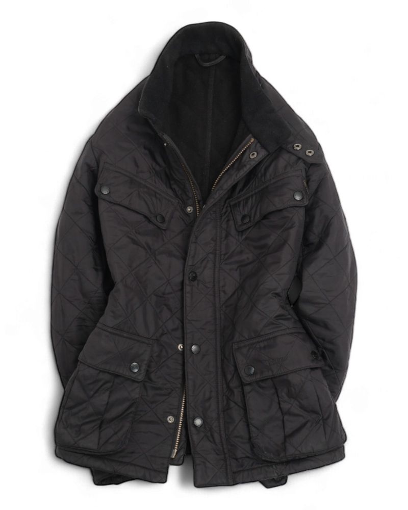 Black Quilted Jacket