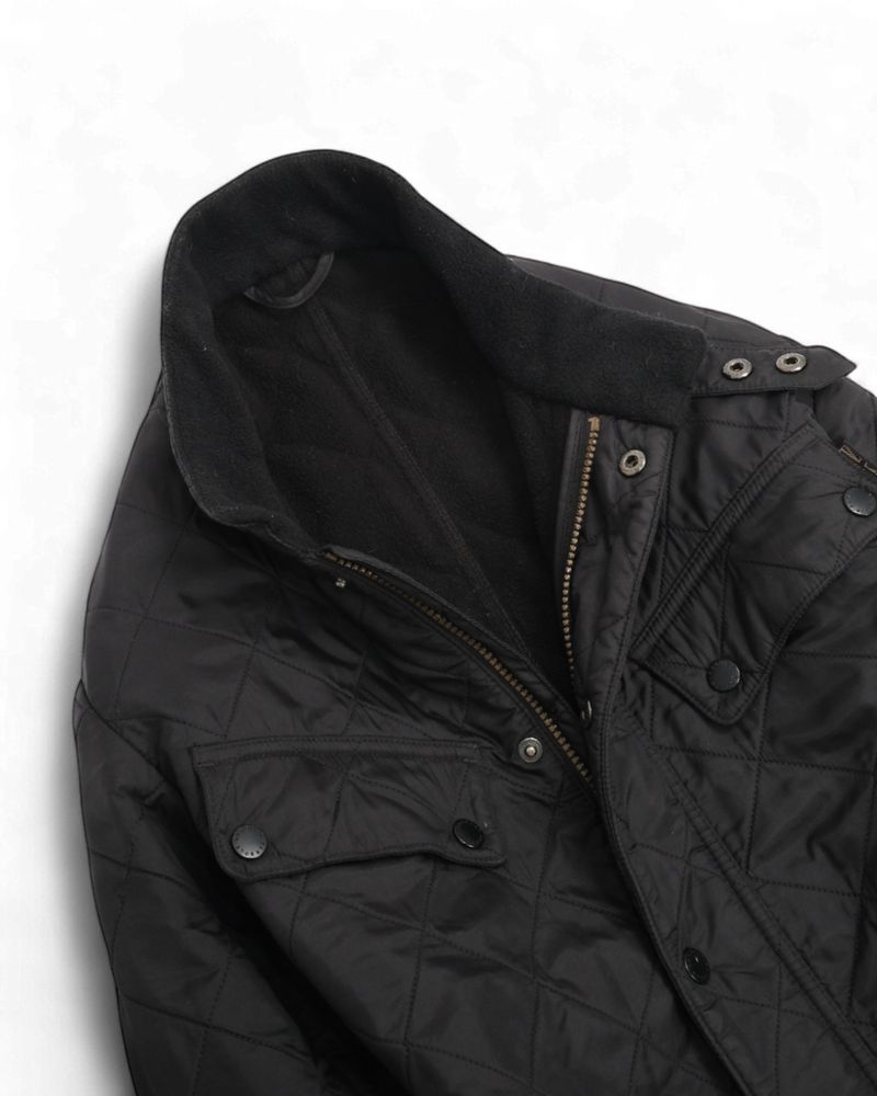 Black Quilted Jacket
