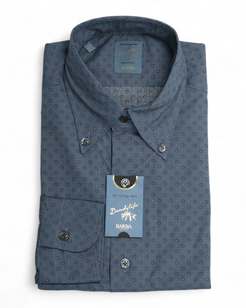 Teal BD. Poplin Shirt