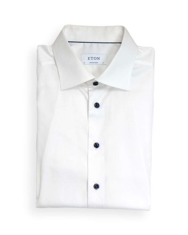 White Poplin Shirt