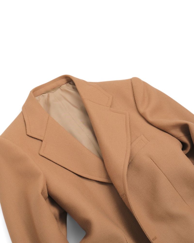 Beige Super 120' Wool Sports Jacket Reg.