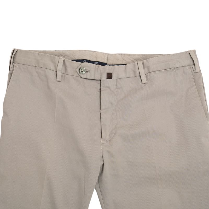 Stone Cotton Trousers