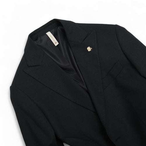 Anthracite Grey Peak Lapel Single Breasted Suit