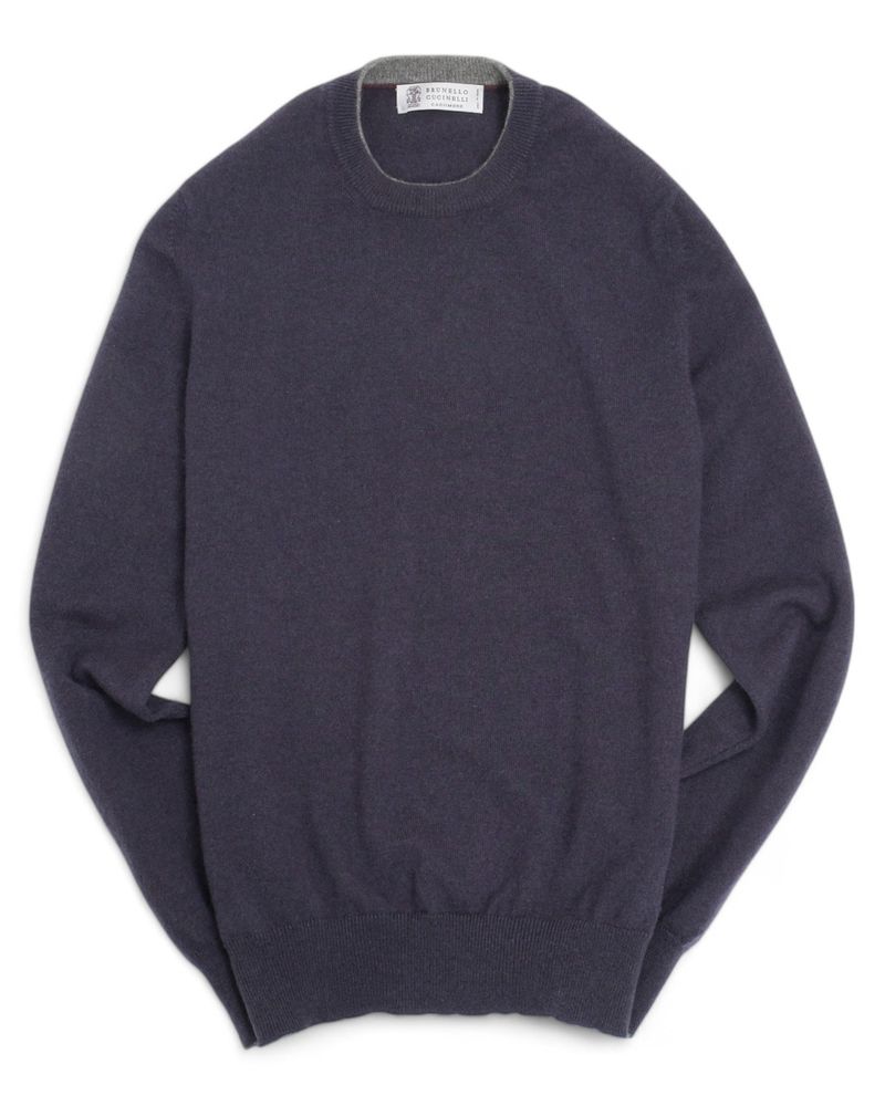 Dark Slate Cashmere Sweater