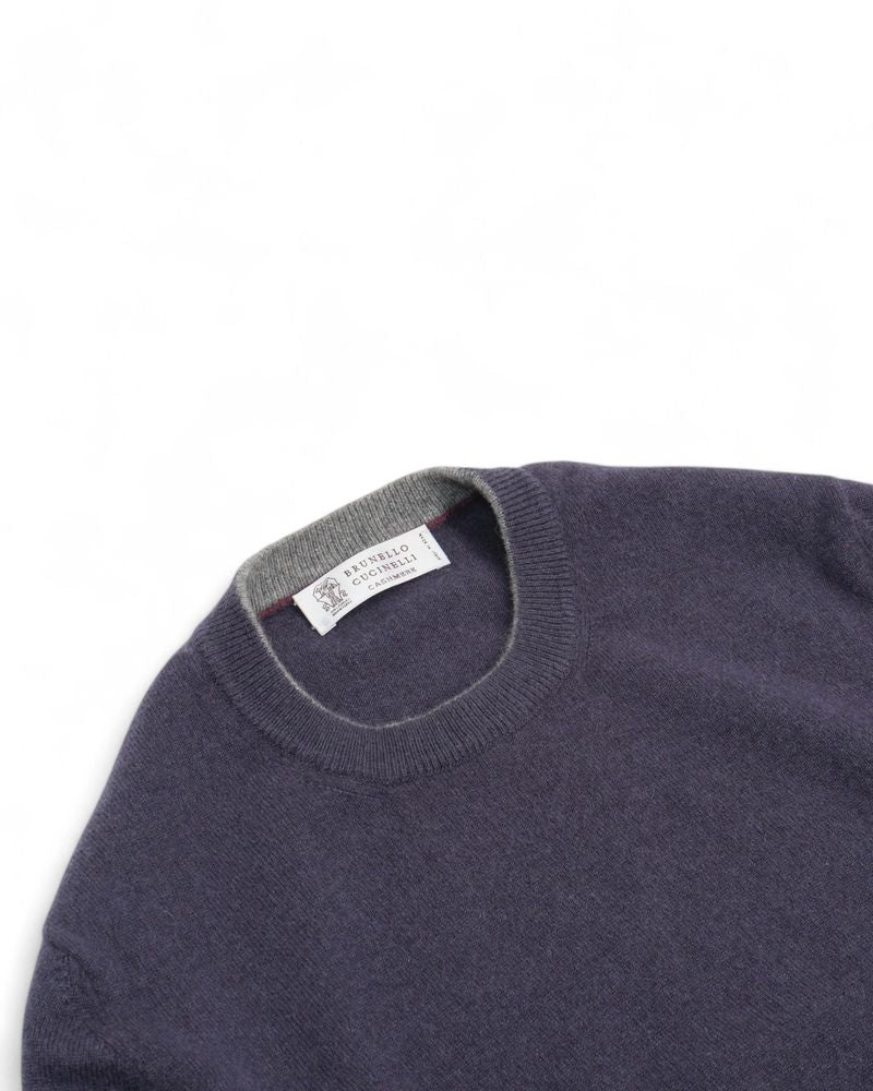 Dark Slate Cashmere Sweater