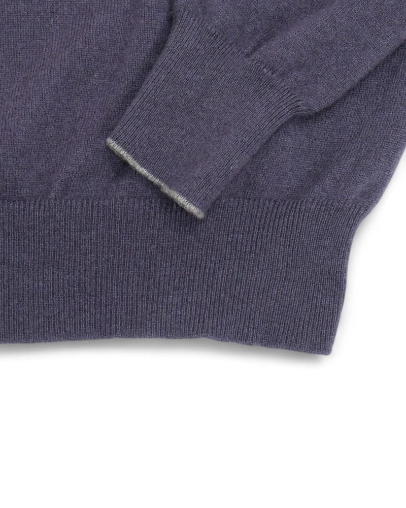 Dark Slate Cashmere Sweater