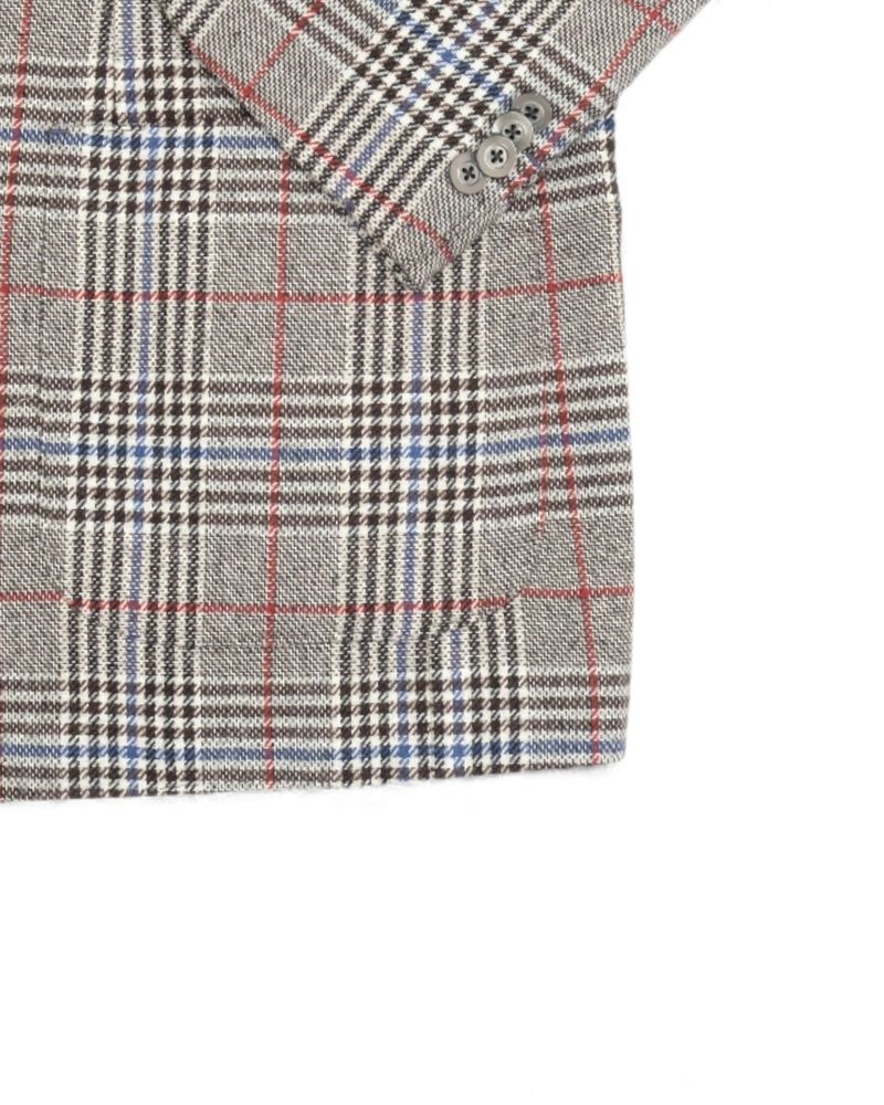 Grey Glen Check Sports Jacket