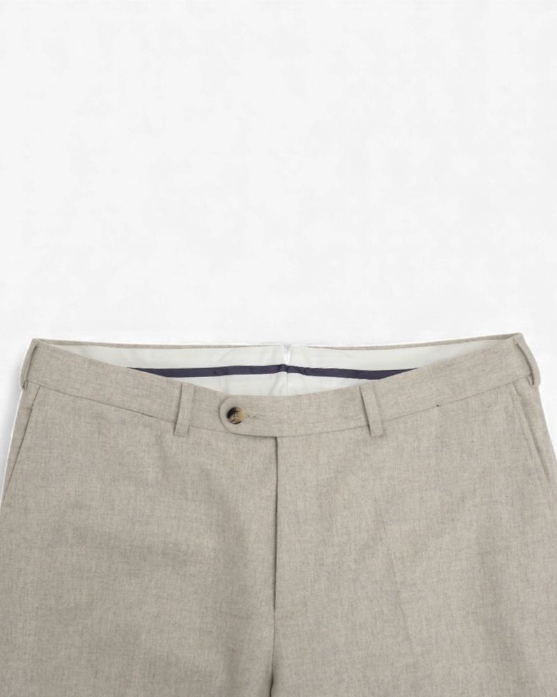 Light Grey Flannel Trousers