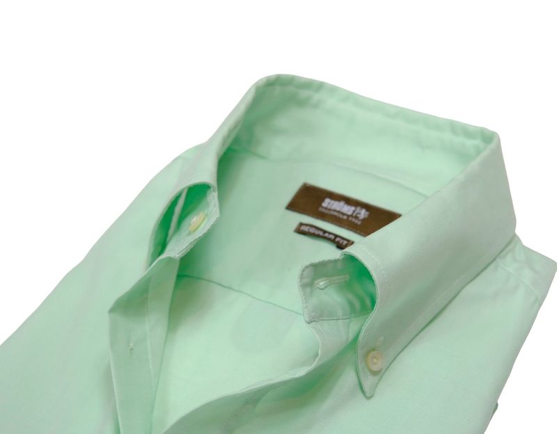 Pale Mint Button-down Shirt