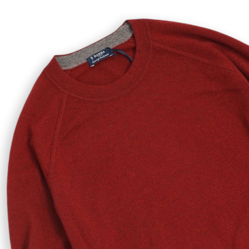 Maroon Red Raglan Sweater
