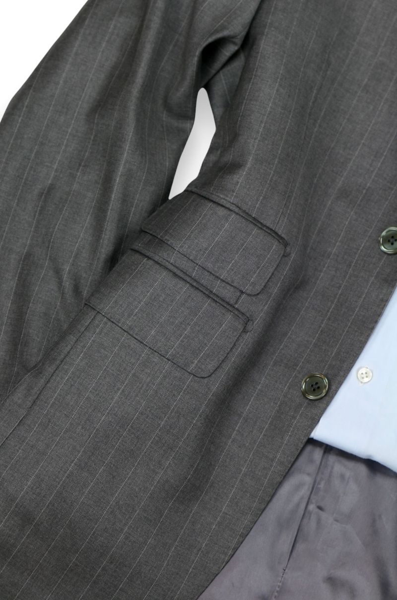 Grey Pinstripe Suit