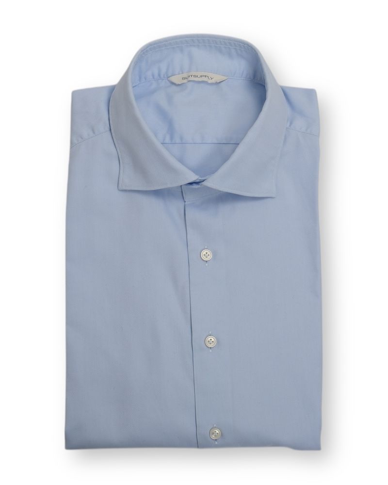 Light Blue Pinpoint Shirt