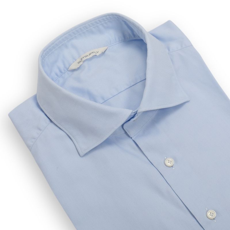 Light Blue Pinpoint Shirt