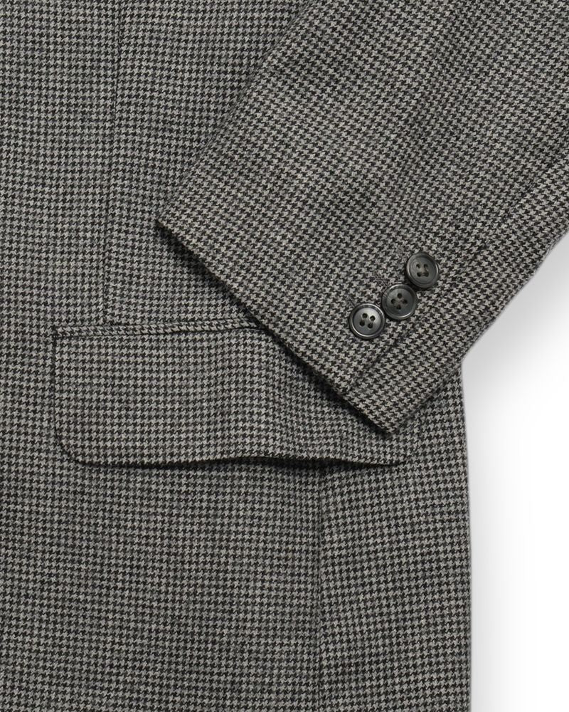 Grey Houndstooth Sports Jacket, Made in Sweden