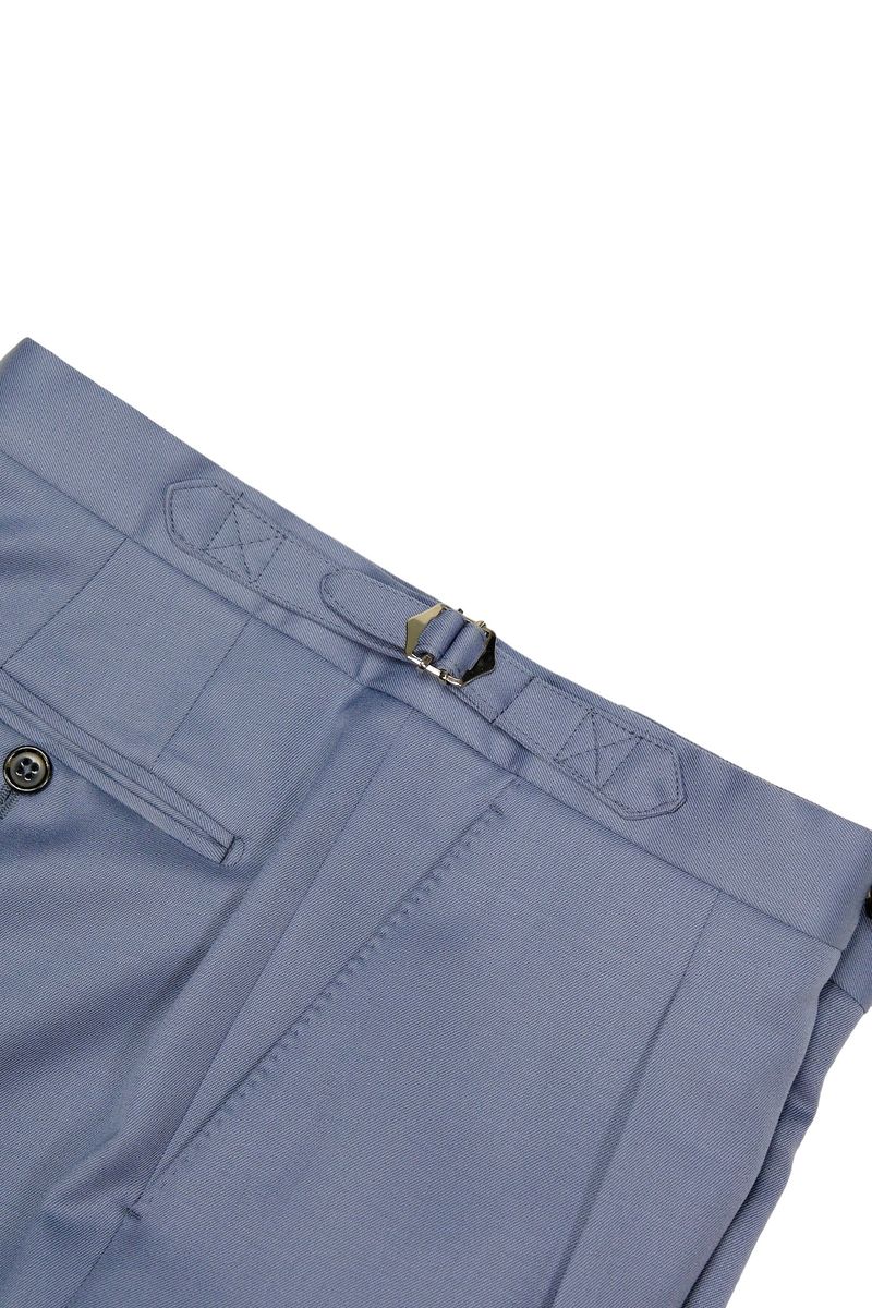 Pigeon Blue Worsted Huddersfield Wool Suit