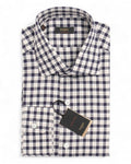 Inc Blue/White Checked Twill Shirt