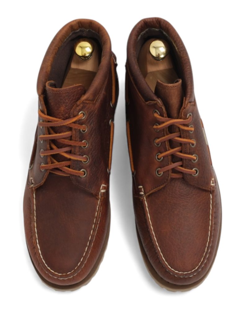Brown Leather Ranger Boots