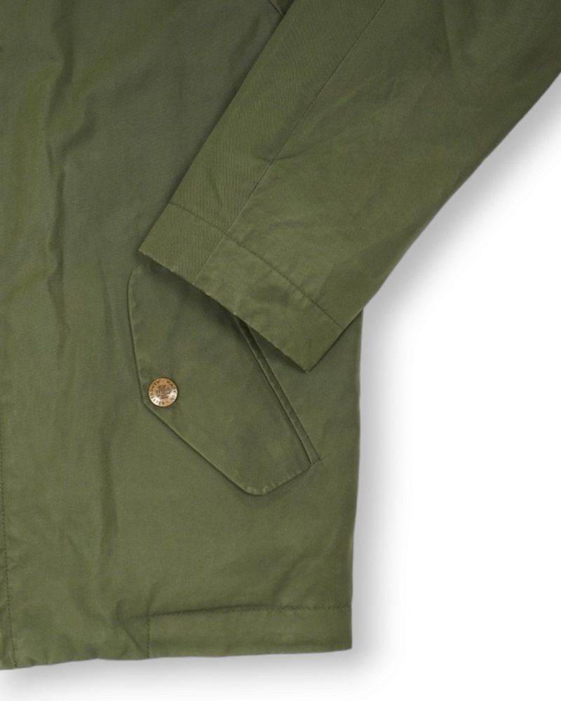 Green Ventile Harrington Jacket